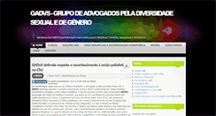 Desktop Screenshot of gadvs.com.br