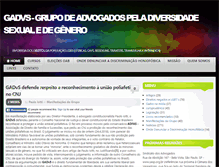 Tablet Screenshot of gadvs.com.br